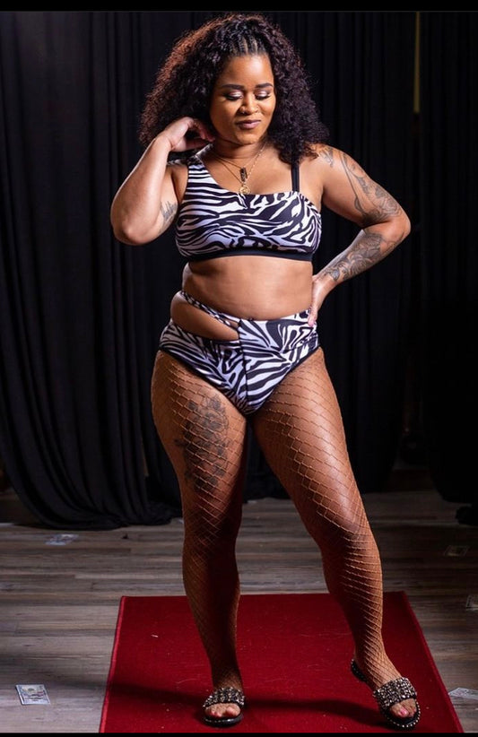Zebra Swimsuit