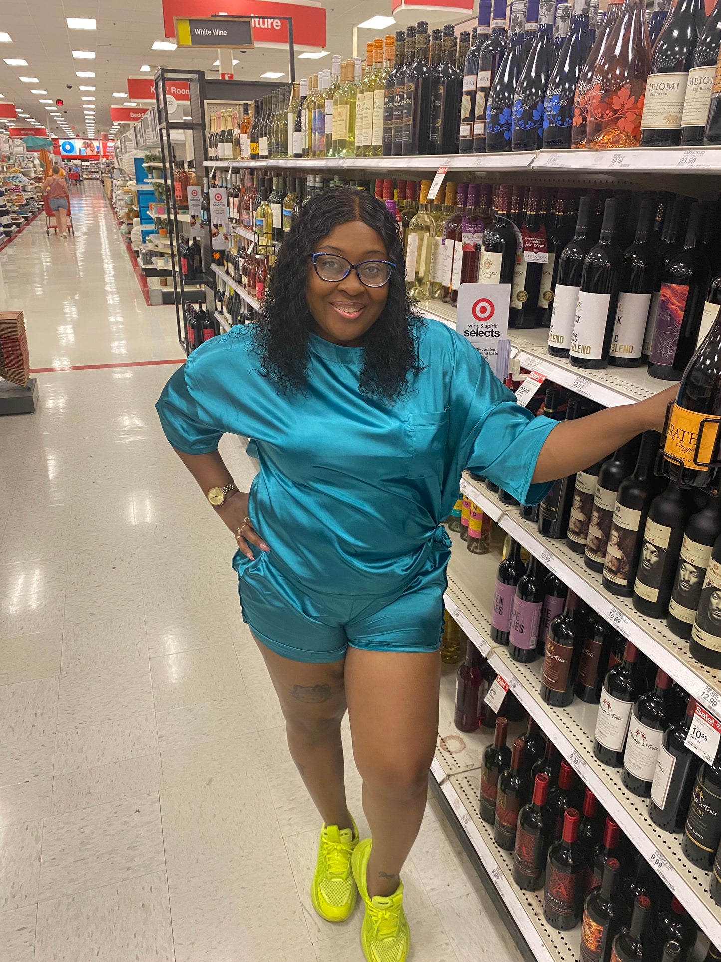 Store Run Peacock Blue